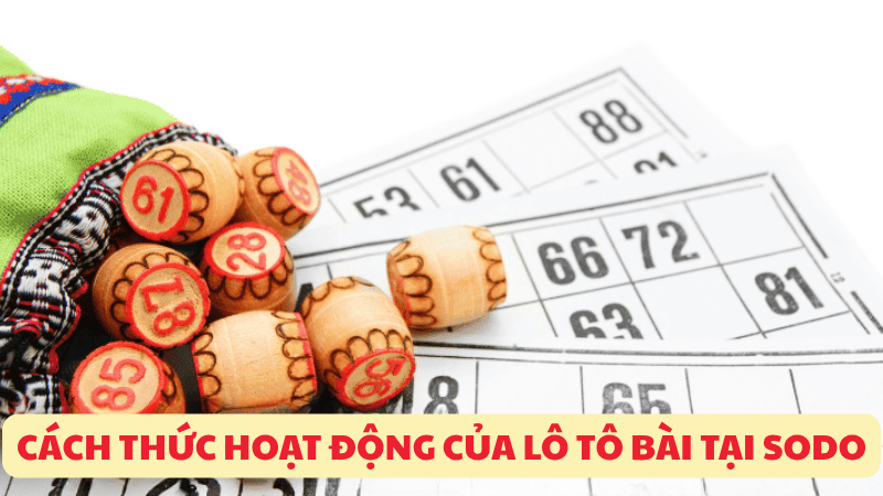 cách thức hoạt động của lô tô bài tại sodo